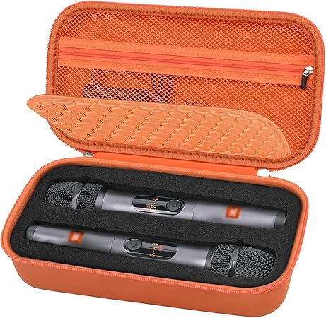 その他 JBL PartyBox Wireless Mic with hard case Wireless Microphone Case Compatible with JBL Wireless Two
